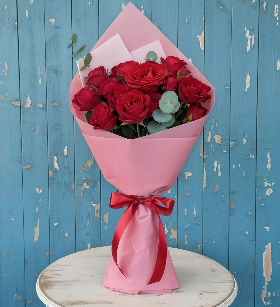 Букет цветов из: Розы в Летуново