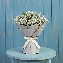 Букет цветов из:  Гипсофила в Летуново
