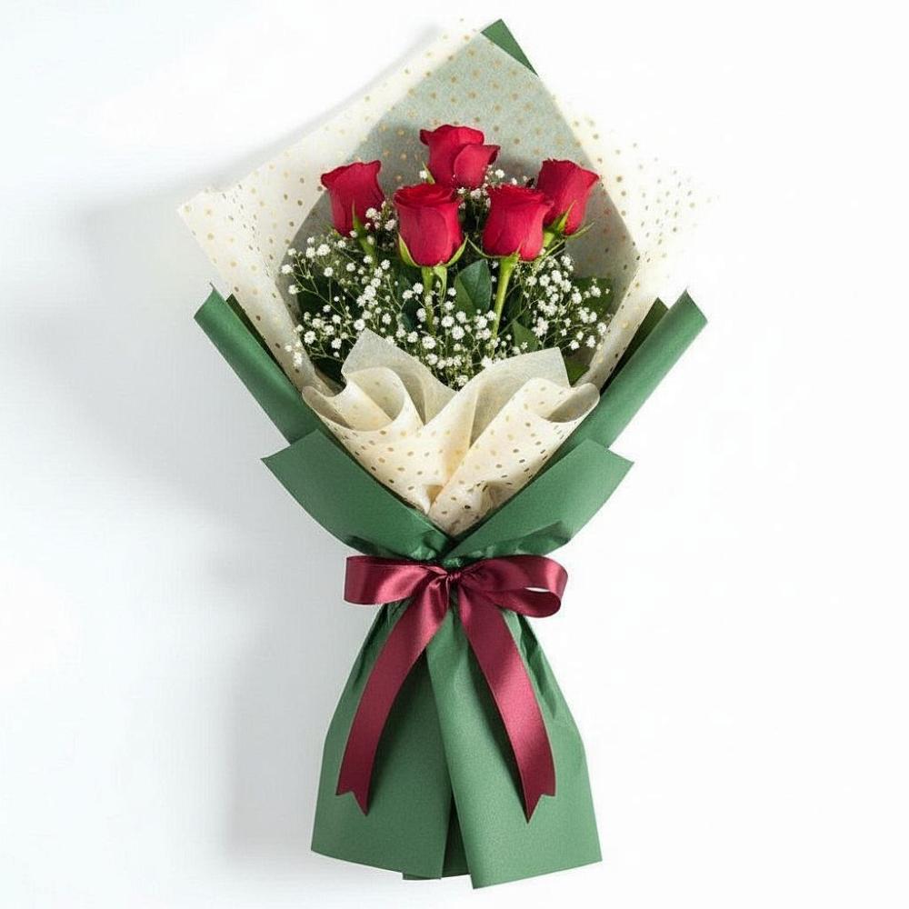 Букет цветов из: Розы в Летуново