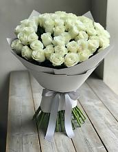Букет 35 Белых роз в Летуново