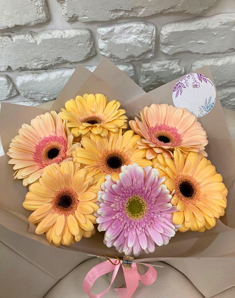 Букет цветов из: Герберы в Летуново