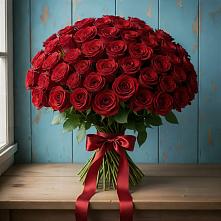 Букет Красные розы Блэк Меджик в Летуново