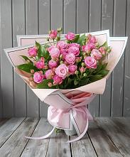Букет Розовый кустик #REPLACE_PRED# Летуново