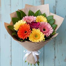 Букет цветов из:  Герберы в Летуново
