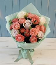Букет цветов из:  Розы в Летуново