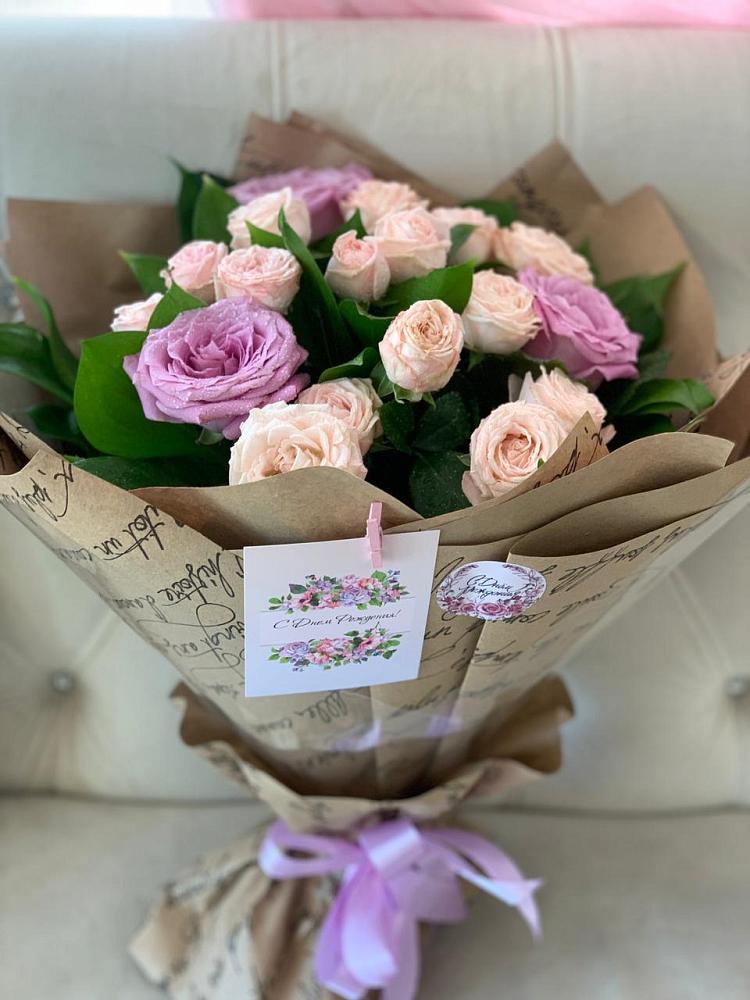 Букет цветов из: Розы в Летуново