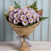 Букет цветов из:  Хризантемы в Летуново