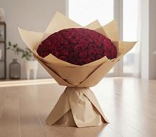 Букет 101 Красная роза в Летуново
