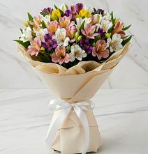 Букет цветов из:  Альстромерии #REPLACE_PRED# Летуново