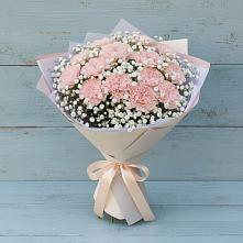 Букет цветов из:  Гвоздики в Летуново