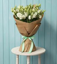 Букет цветов из:  Лизиантусы в Летуново