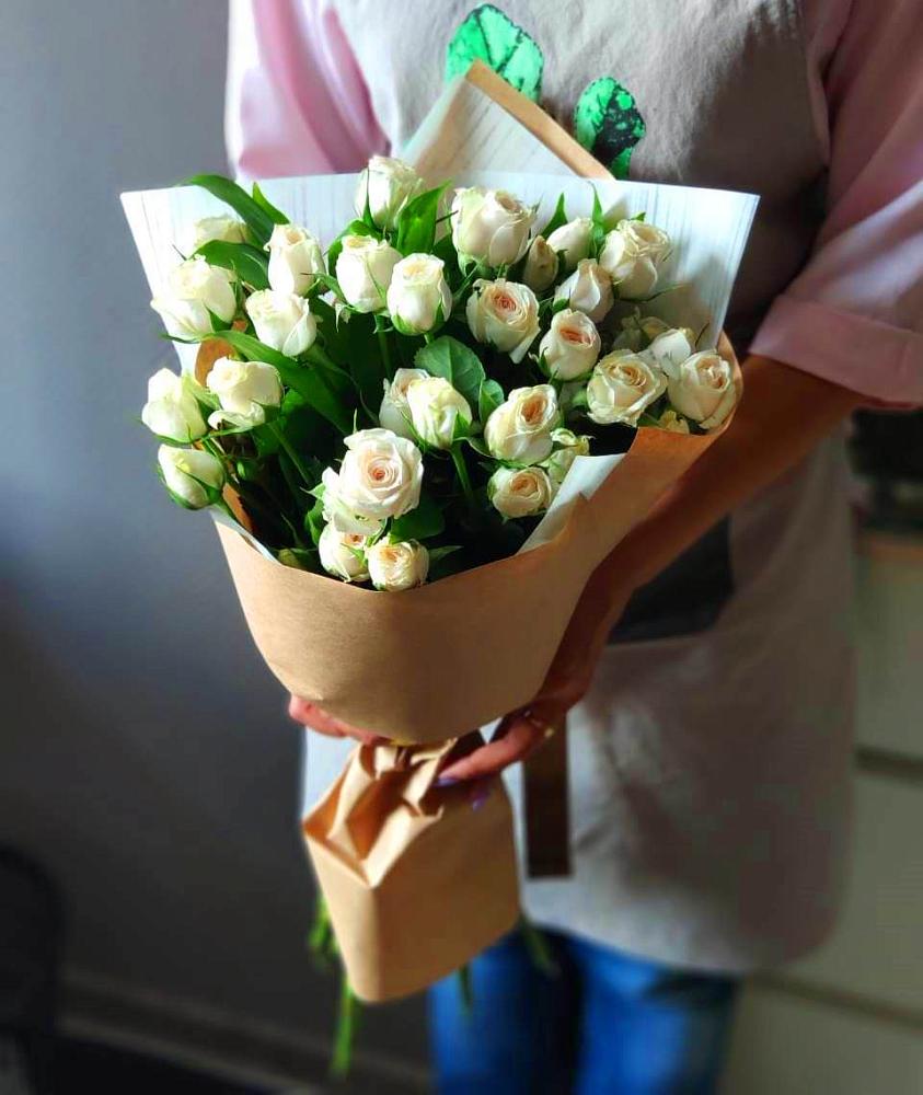 Букет цветов из: Розы в Летуново