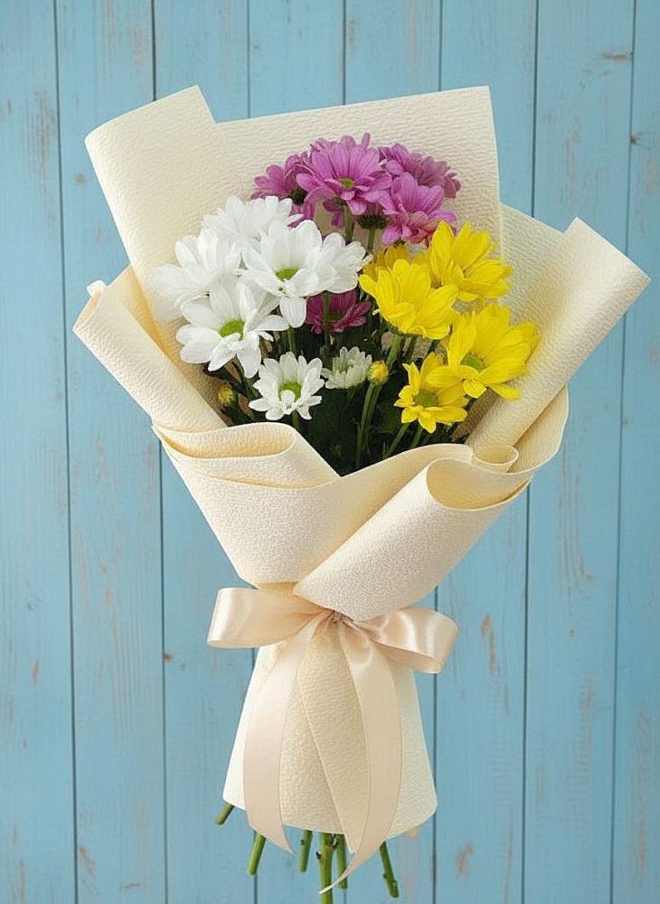 Букет цветов из: Хризантемы в Летуново