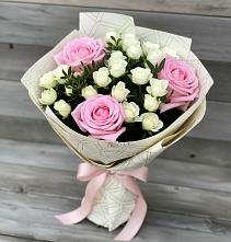 Букет цветов из:  Розы в Летуново