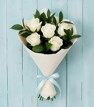 Букет цветов из:  Розы в Летуново