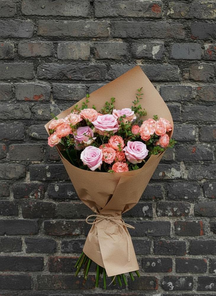 Букет цветов из: Розы в Летуново