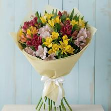 Букет цветов из:  Альстромерии в Летуново