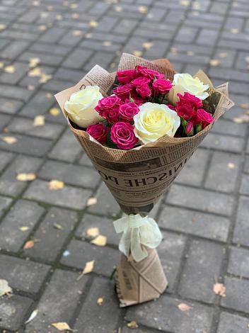 Букет цветов из: Розы в Летуново