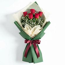 Букет цветов из:  Розы в Летуново