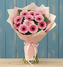 Букет цветов из:  Герберы в Летуново