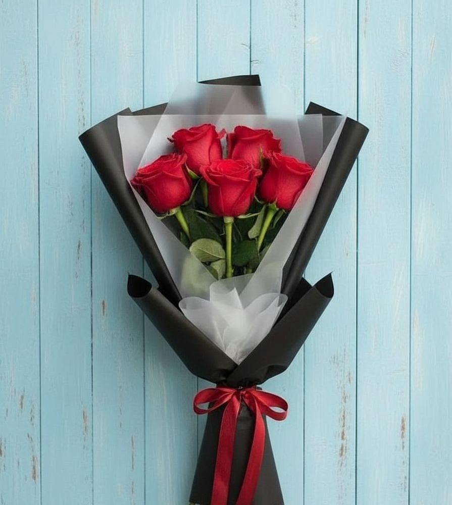 Букет цветов из: Розы в Летуново