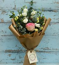 Букет цветов из:  Розы и Лизиантусы #REPLACE_PRED# Летуново