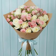 Букет цветов из:  Розы #REPLACE_PRED# Летуново