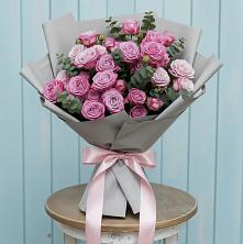 Букет цветов из:  Розы в Летуново